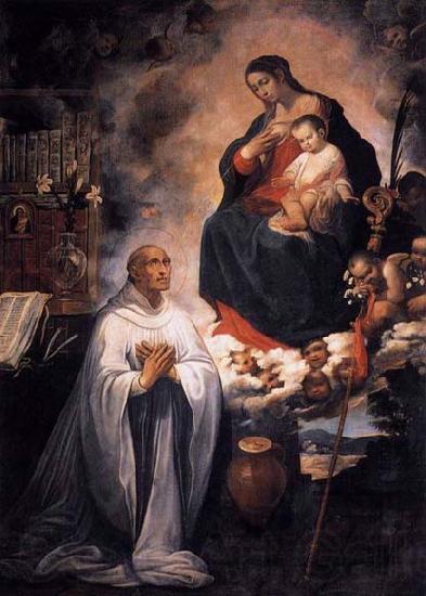 ROELAS, Juan de las Vision of St Bernard Germany oil painting art